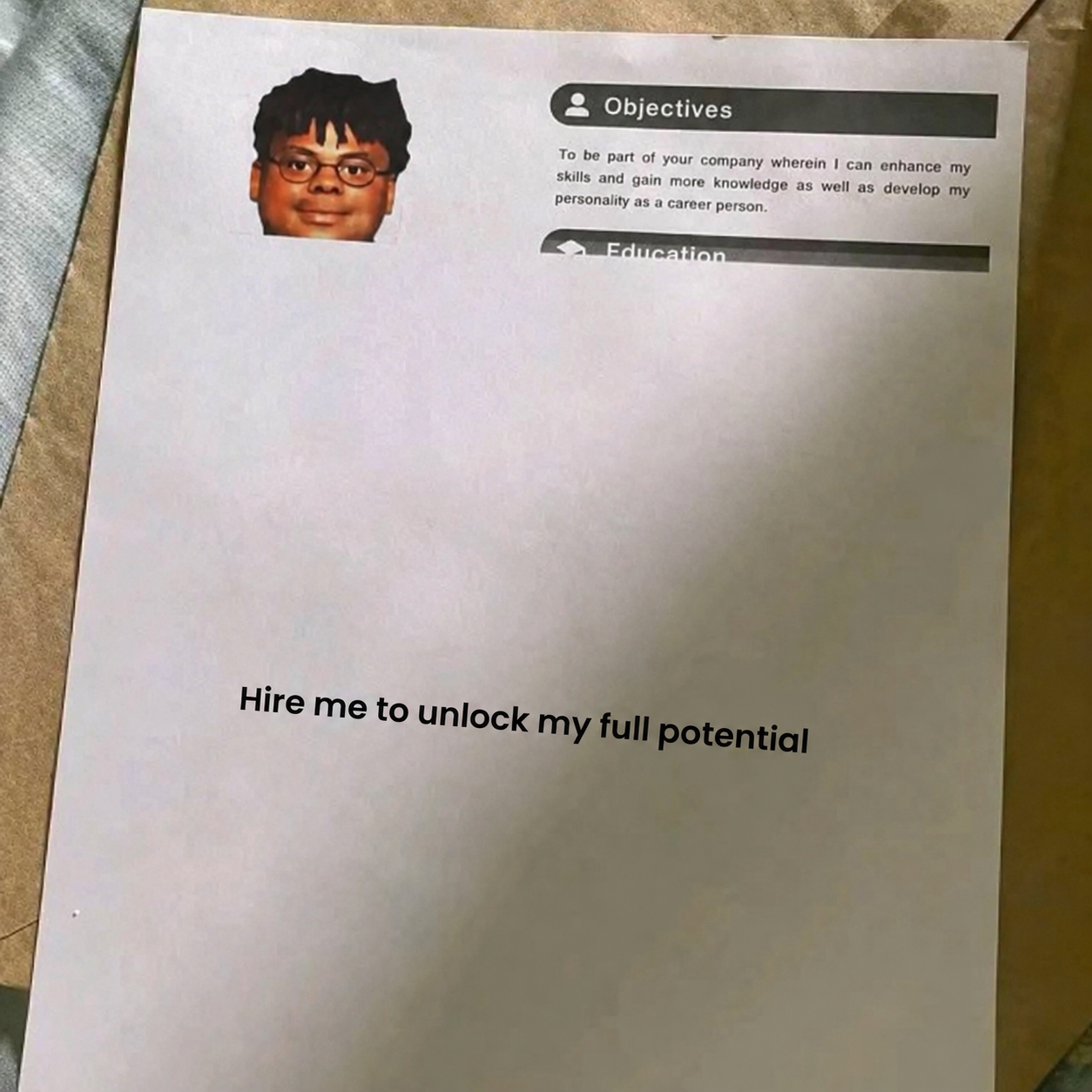 Hire me to unlock my full potential